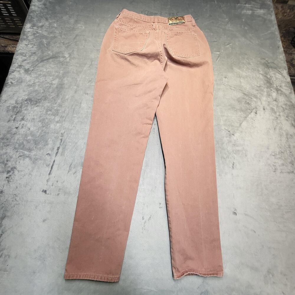 Vintage Express Jeans Womens 12 Pink Mom Relaxed High Rise 30 Inseam - Picture 10 of 11